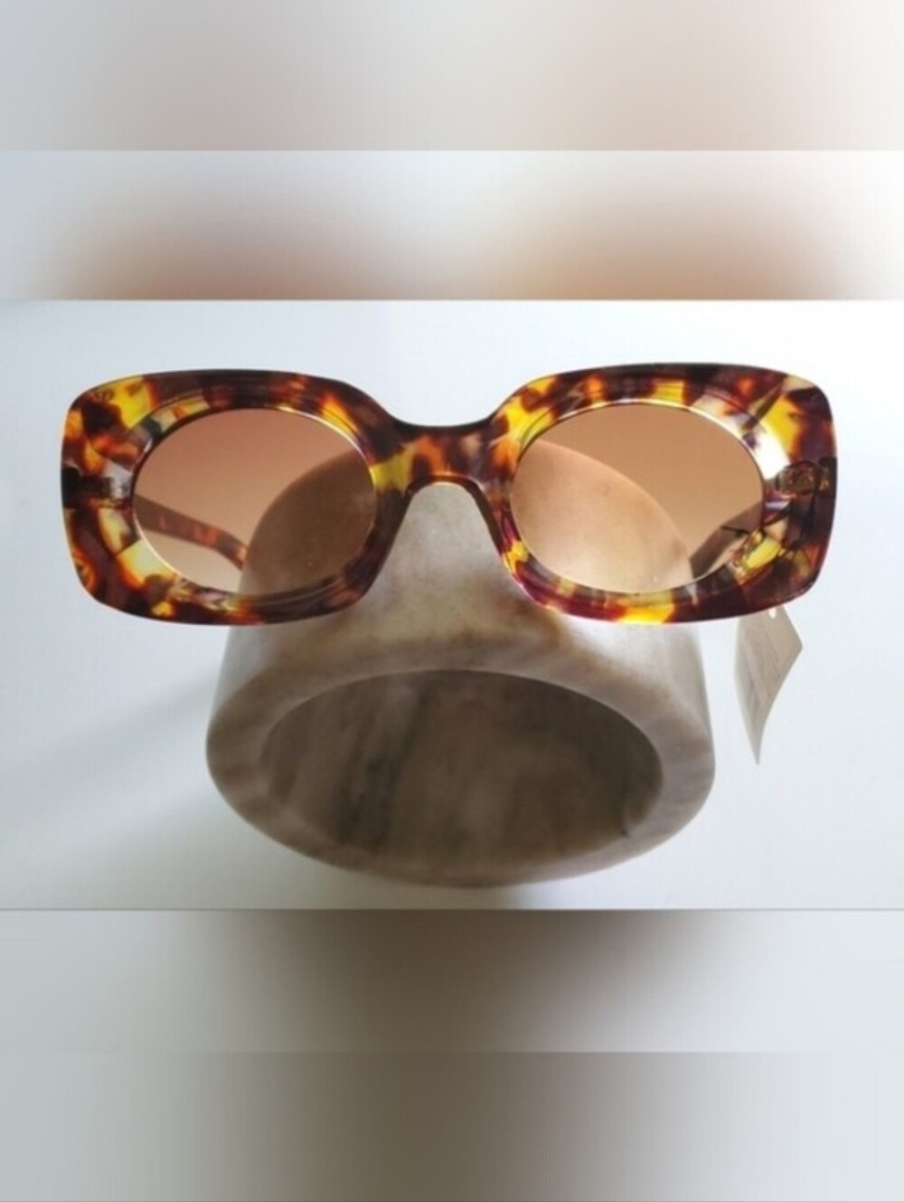 Geometric "Tort" Sunglasses - UV400 Protection
